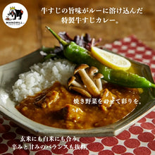 Load image into Gallery viewer, 冷凍 特製 牛すじカレー 4食 神戸 マンドリル カレー 冷凍 スパイスカレー 牛すじカレー ビーフカレー スパイス 4人前 マンドリルカレー マンドリル 神戸 ええもん 冷凍食品 180ｇ
